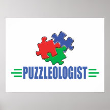 Roligt pussel posters