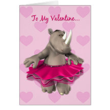 Roligt valentinkort