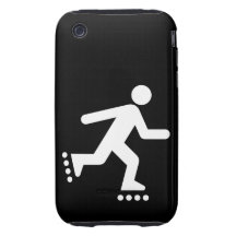 Rollerblade Symbol Tough iPhone 3 Cover
