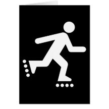 Rollerbladesymbolkort