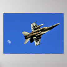 Rollover för bärare F-18 Affisch