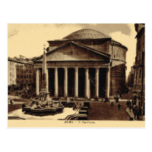 Roma Pantheon Vykort