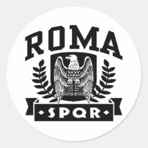 Roma SPQR Klistermärke