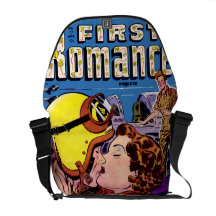 Romantik och ett pilot- messenger bag