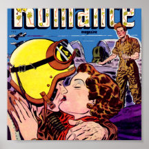 Romantik och ett pilot- posters
