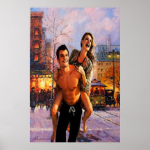 Romantiker kopplar ihop print