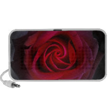 Romantisk röd ros iPod högtalare