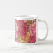Romantiska ro kaffe mugg