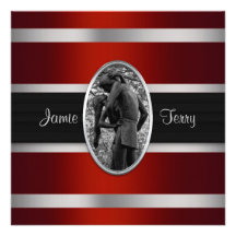 Romeo & Juliet, Central Park NYC som gifta sig Inv Anpassningsbara Inbjudningskort