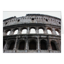 Romerska Colosseum Hälsningskort