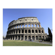 Romerska Colosseum Lazio, italien Vykort