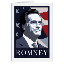 Romney 2012 hälsnings kort