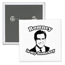 ROMNEY ÄR MIN HOMEBOY PINS