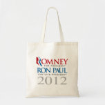 ROMNEY - RON PAUL 2012.png Tote Bag