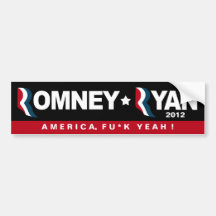 Romney/Ryan 2012 - Amerika Fck Yeah! Bildekaler