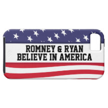 Romney & Ryan tror i fodral för Amerika iPhone 5 iPhone 5 Skal