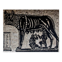 Romulus & Remus Vykort