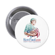Ron Paul 2008 - Skräddarsy Nål