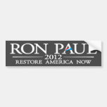 Ron Paul 2012 Bildekal