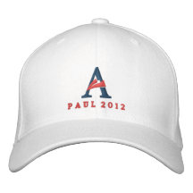 Ron Paul 2012 broderad hatt