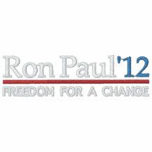Ron Paul 2012 Broderad Pikétröja