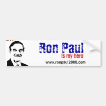 Ron Paul är min hjälte Bildekaler