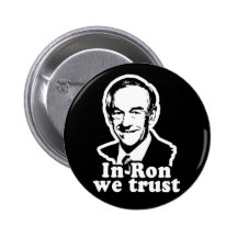 Ron Paul för kampanjen för president 2012 knäppas Pins