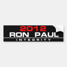 RON PAUL FULLSTÄNDIGHET 2012 BILDEKALER