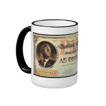 Ron Paul guld- certifikat Kaffe Muggar
