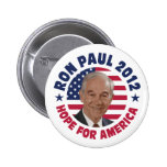 Ron Paul hopp för Amerika Knappar