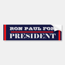 Ron Paul president 2012 SKRÄDDARSY Bildekaler