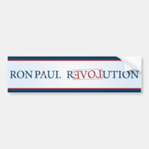 Ron Paul revolution Bildekal