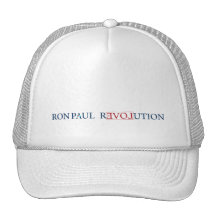 Ron Paul revolution Mesh Kepsar