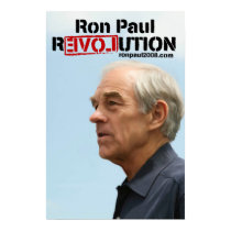 Ron Paul revolutionaffisch affischer