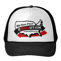 Ron Paul revolutionhatt kepsar