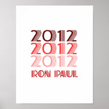 RON PAUL VINTAGE 2012 POSTERS