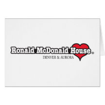 Ronald McDonald hjärta Kort