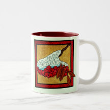 Rönnen testar kaffe koppar
