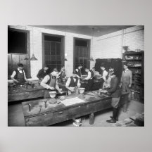 Rörmokeri skolar, tidiga 1900s affisch