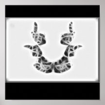 Rors sju Fractalaffisch