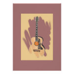Rosa Accoustic inbjudan