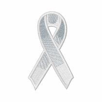 Rosa band broderad manar för bröstcancer skjorta