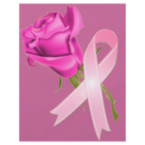Rosa band med rosa *Breastcancermedvetenhet *