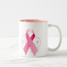 Rosa bandmugg