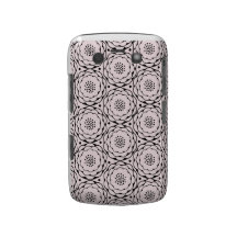Rosa blom- damastast mönsterbjörnbärFodral-Kompis Blackberry Bold Fodraler