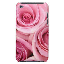ROSA blom- FALL för ROIPOD HANDLAG iPod Case-Mate Fodral