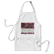 Rosa blom- trädgårdarbeteaste Momma förkläde