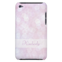 Rosa bokehipod fodral för personlig Case-Mate iPod touch fodral