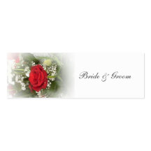 Rosa bröllopfavörmärkre visitkort mallar