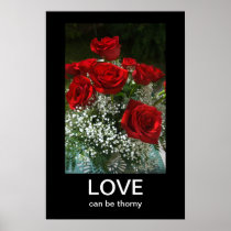 Rosa bukettAnti-Valentines Demotivational affisch